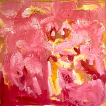 Original Abstract Expressionism Abstract Painting by Emma Lee Cracknell