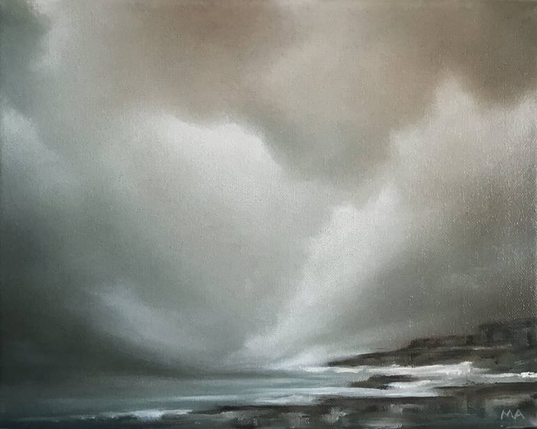 Print of Abstract Seascape Paintings by Mullo Art