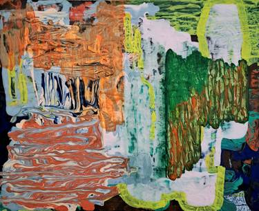 Original Abstract Painting by Mikaela Rydin