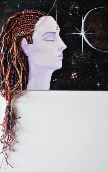 Print of Expressionism Outer Space Paintings by Elizabeth Ranger