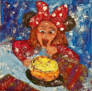 Print of Expressionism Love Paintings by Zivile Kasparaviciute