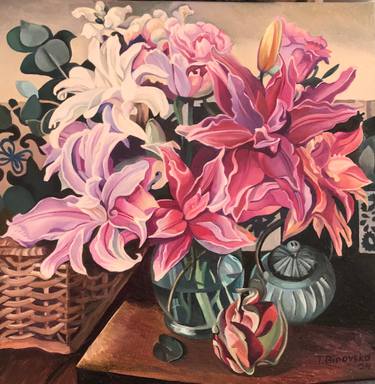 Original Classicism Nature Paintings by Tatyana Binovska