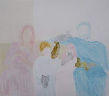 Original Figurative People Painting by Kalina Mavrodieva