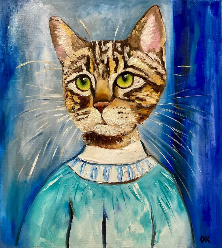 Print of Impressionism Animal Paintings by Olga Koval