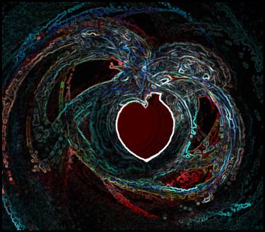 Original Algorithmic Abstract Digital by The Ice Dragon