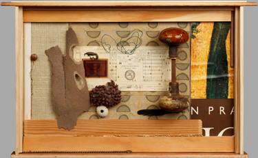 Original Conceptual Still Life Mixed Media by Ellen Burnett