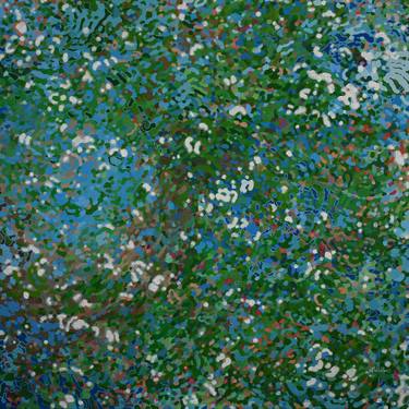 Original Neo-impressionism Abstract Painting by Margaret Juul