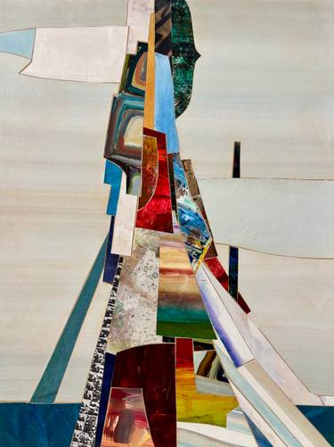 Original Abstract Water Mixed Media by Jason Wright
