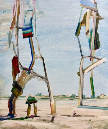 Original Abstract Classical Mythology Paintings by Jason Wright