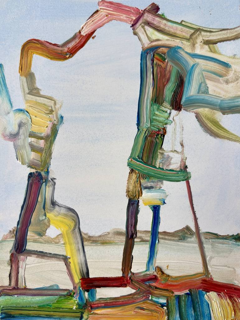 Print of Abstract Beach Paintings by Jason Wright