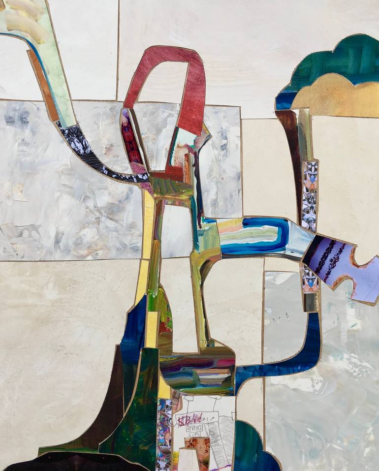 Print of Abstract Botanic Collage by Jason Wright