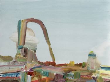 Original Abstract Landscape Paintings by Jason Wright