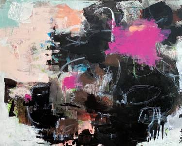 Original Abstract Expressionism Abstract Paintings by Kat Crosby