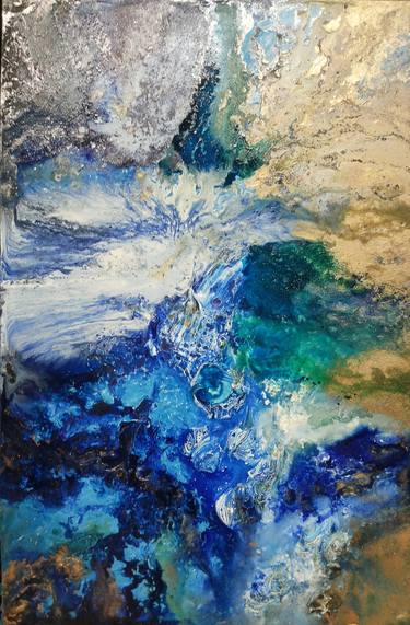 Print of Abstract Aerial Paintings by Kelvin Bown