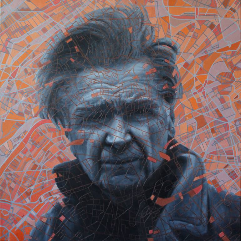Print of Abstract Pop Culture/Celebrity Paintings by Ciprian Mihailescu