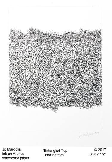 Original Abstract Drawing by Jo Margolis