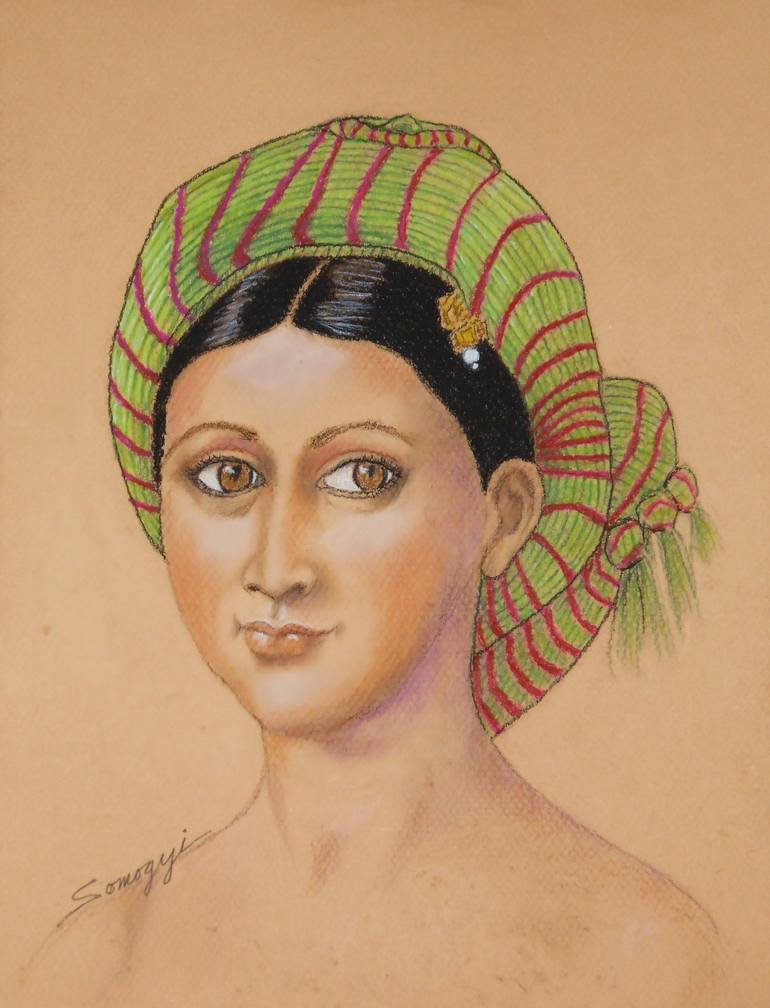 Print of Fine Art Portrait Drawings by Jayne Somogy