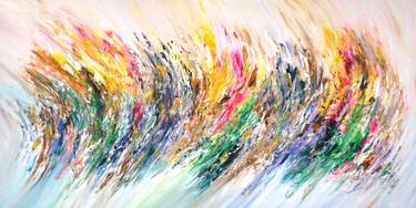 Original Abstract Expressionism Abstract Paintings by Peter Nottrott