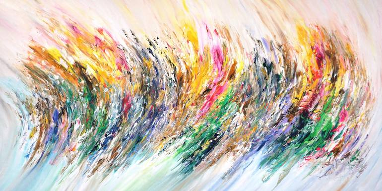 Original Abstract Expressionism Abstract Paintings by Peter Nottrott