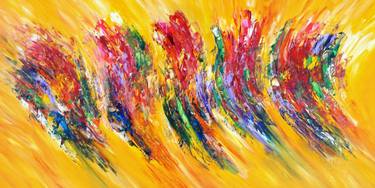 Original Abstract Expressionism Abstract Paintings by Peter Nottrott