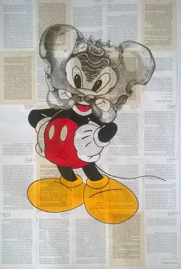 Original Realism Cartoon Drawings by Marta Sladká