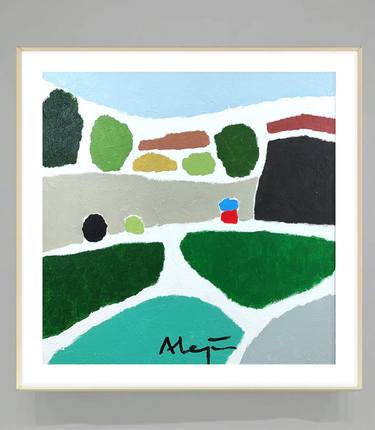 Original Conceptual Education Paintings by Alejos Lorenzo