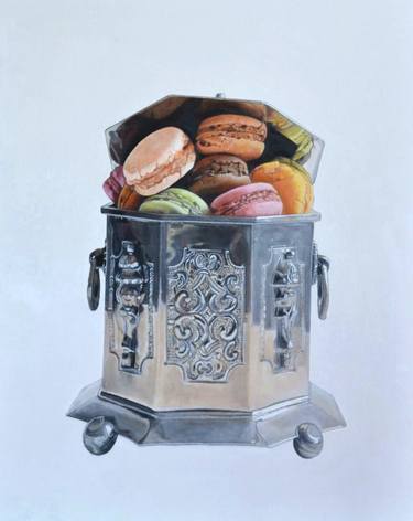 Original Figurative Food Paintings by Agnès Lefèvre