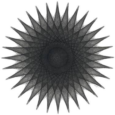 Original Abstract Technology Drawings by Mary Wagner