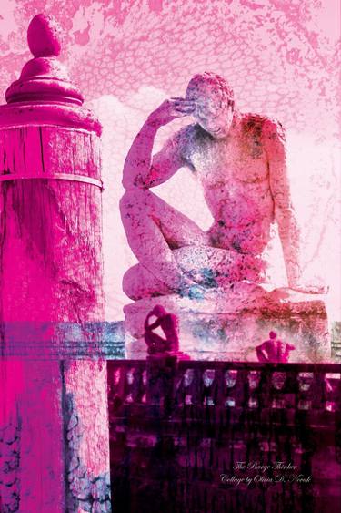 Original Abstract Expressionism Culture Collage by Olivia Novak