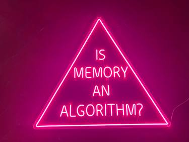 Original Conceptual Language Sculpture by Enrique Baeza