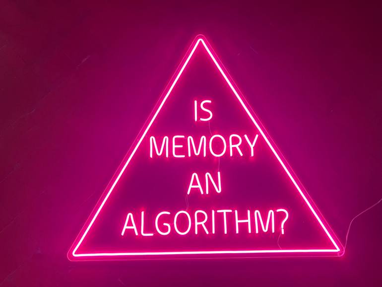 Original Conceptual Language Sculpture by Enrique Baeza