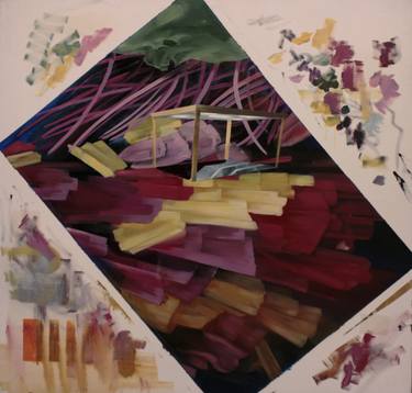 Original Conceptual Landscape Painting by Dani Prokisch