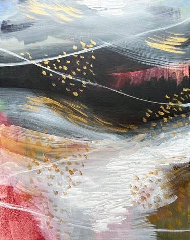 Original Minimalism Abstract Paintings by Alissa Kim Tjen