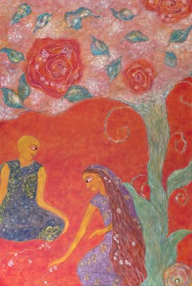 Original Conceptual Abstract Paintings by Swati Parikh