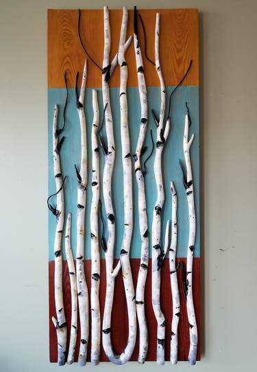 Original Abstract Landscape Sculpture by Brad Dunn