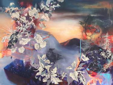 Original Contemporary People Painting by Golriz Rezvani