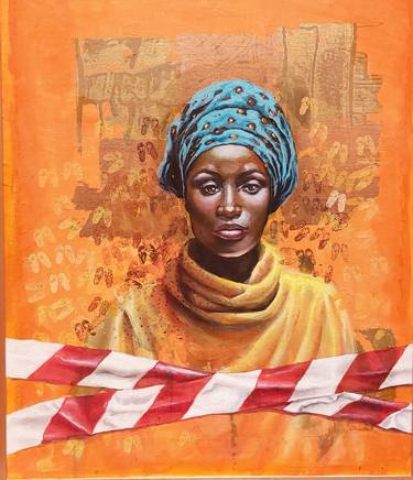 Original Figurative Women Painting by Laura Morás