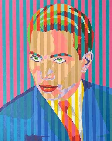 Original Figurative Portrait Painting by Stanley Bermudez