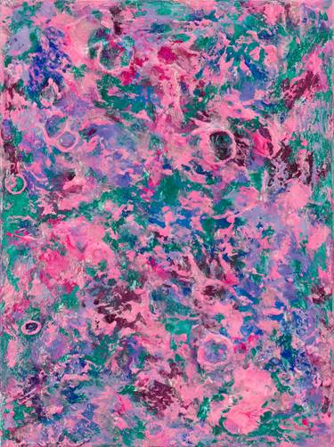 Original Abstract Expressionism Abstract Painting by Pamela Rys