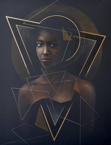Original Figurative Portrait Drawings by Natalia Berglund