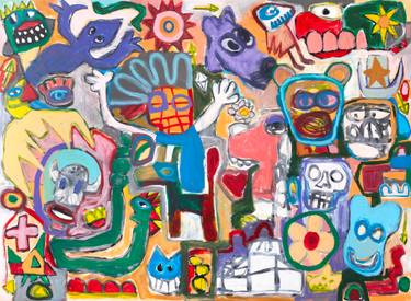 Original Expressionism Abstract Paintings by Tommy Lennartsson