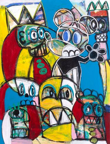 Print of Modernism Abstract Paintings by Tommy Lennartsson