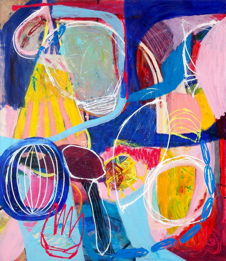 Original Abstract Expressionism Abstract Paintings by Tommy Lennartsson