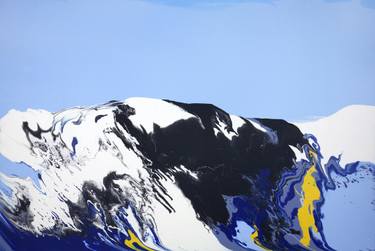 Original Abstract Seascape Painting by Richard Larsen