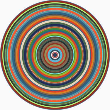 Original Generative Abstract Digital by Daniel Wave