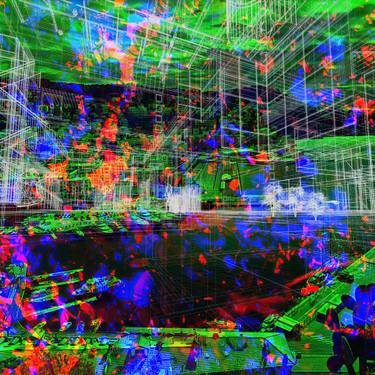 Original Impressionism Patterns Digital by Daniel Wave