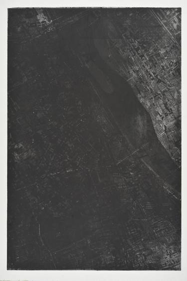 Original Conceptual Aerial Printmaking by Roman Haideichuk