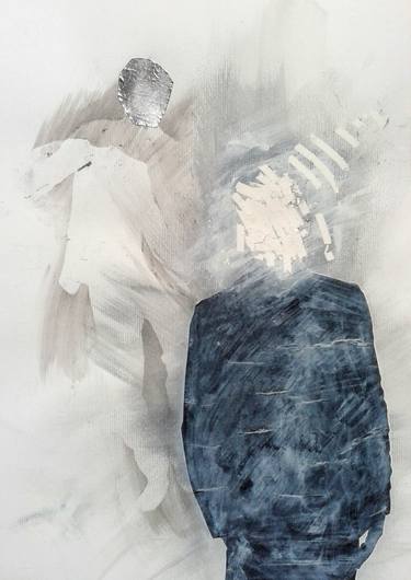 Original Surrealism Abstract Collage by Denholm Berry