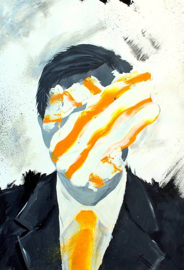 Original Surrealism Portrait Paintings by Denholm Berry