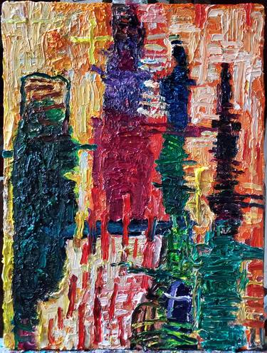 Original Abstract Paintings by Shelton Walsmith